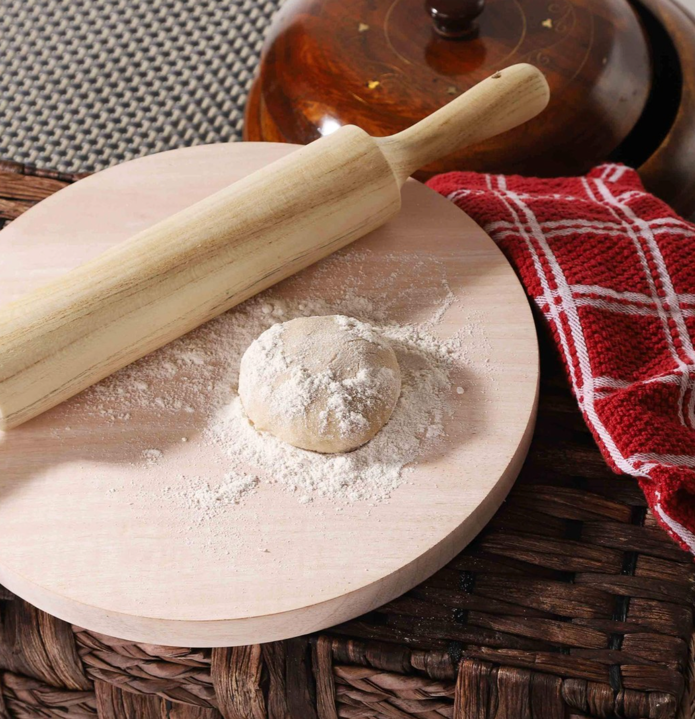Rolling Pin and Board Set